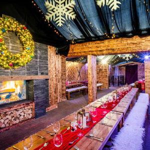 christmas party venue bristol racks bar & kitchen apres ski lodge bristol