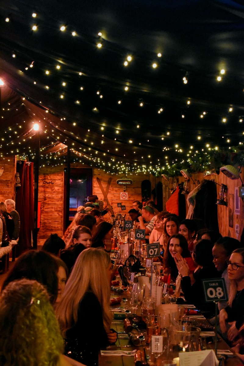 festive feast at christmas party venue bristol racks bar and kitchen