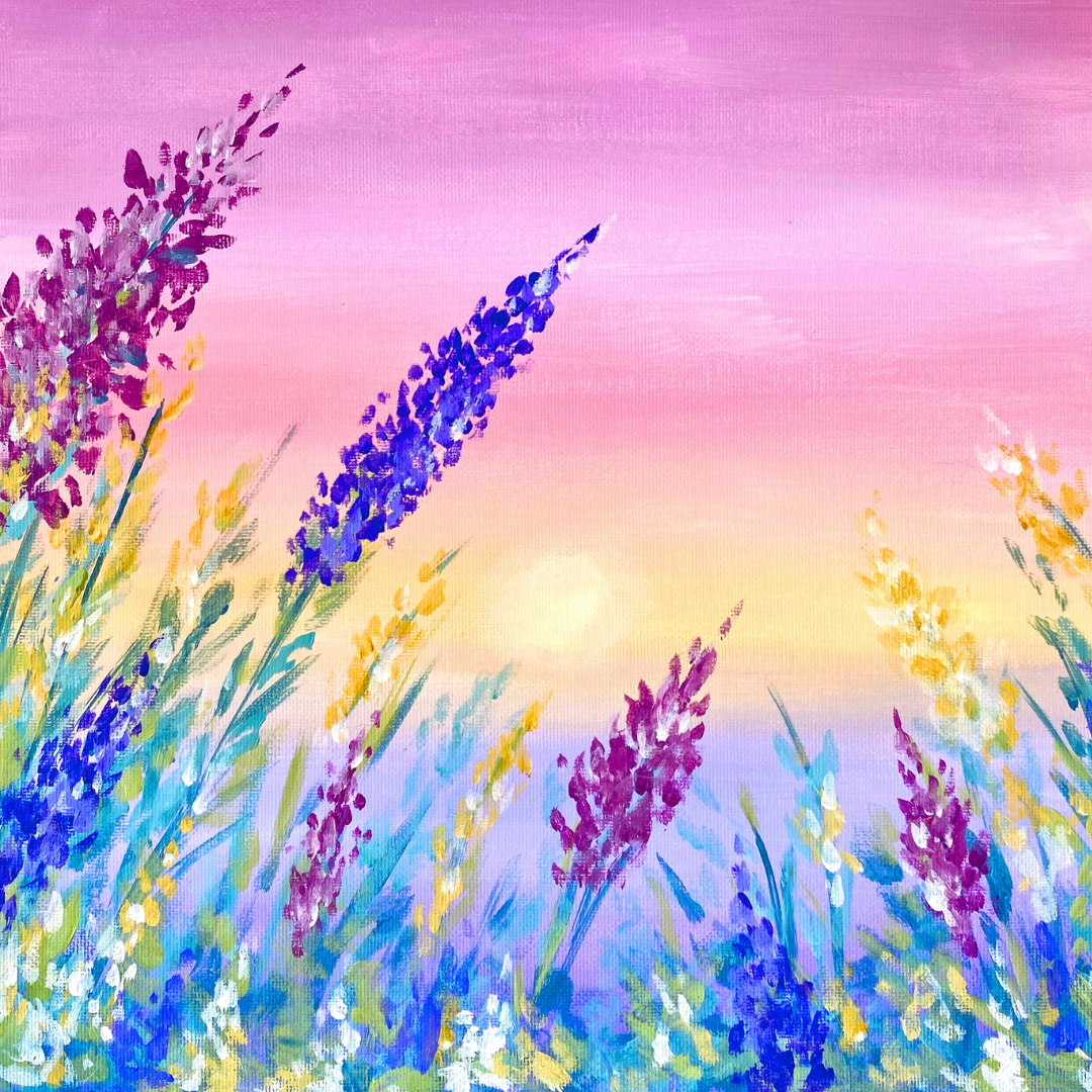 Autumn Sip and Paint with Lovely Brushly